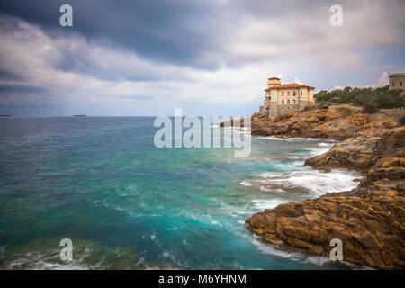 Castello del Boccale, Livorno, Toscana, Italia Foto Stock