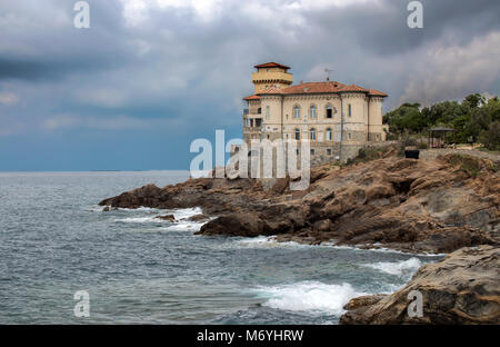 Castello del Boccale, Livorno, Toscana, Italia Foto Stock