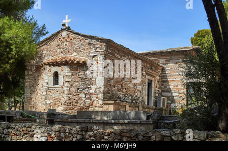 In Europa, in Grecia, Attica, Atene, St Dimetrios Loumbardiaris chiesa Foto Stock