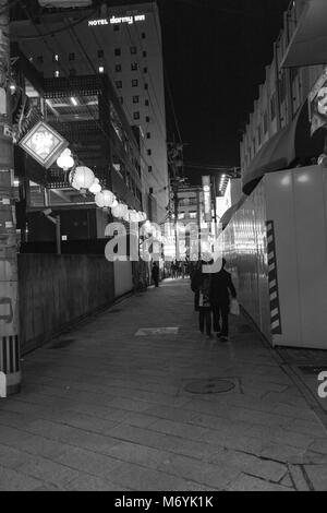 Nagasaki, Giappone - 01MAR2018 - passerella a Nagasaki festa delle lanterne. Foto Stock