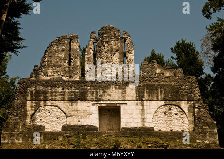 E Yaxhá Nakum, culturali e monumenti naturali, Guatemala, Petén Foto Stock