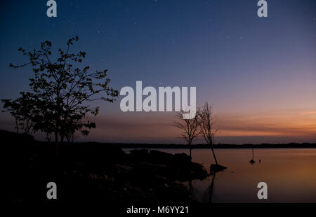 E Yaxhá Nakum, culturali e monumenti naturali, Guatemala, Petén Foto Stock