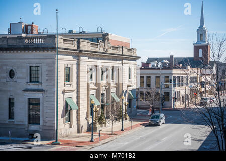 Ufficio postale nel centro cittadino di Joliet Foto Stock