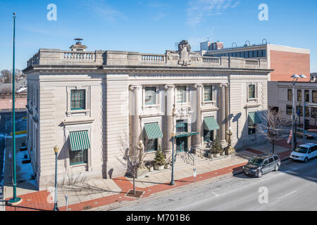 Ufficio postale nel centro cittadino di Joliet Foto Stock