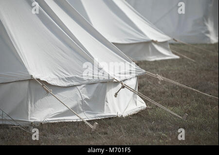 Vecchia tenda Foto Stock