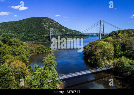 Bear Mountain Bridge Foto Stock