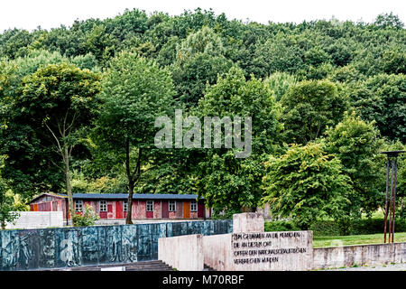 Concentrationcamp Mittelbau Dora (Nordhausen, Germania)Konzentrationslager Mittelbau-Dora Foto Stock