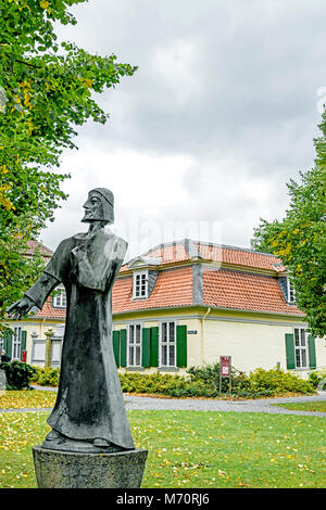 Wolfenbuettel (Germania): biblioteca; Wolfenbüttel (Niedersachsen): Bibliothek und Lessing-Haus Foto Stock