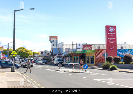 High Street, Motueka, Tasman District, Nuova Zelanda Foto Stock