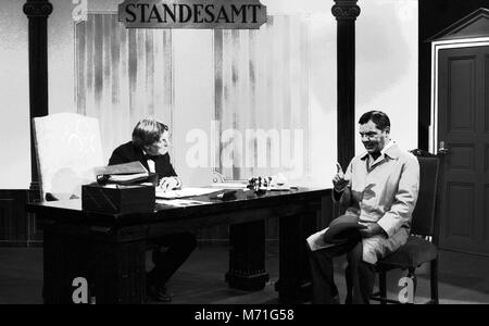 Lach Mal wieder, Comedyserie, Deutschland 1984, Darsteller: Foto Stock