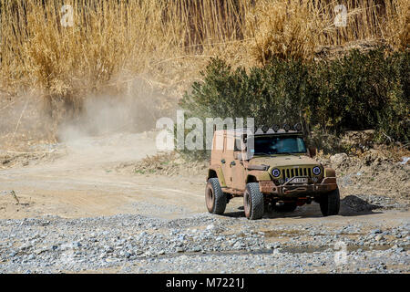 Jeep Rubicone in Marocco, Africa Foto Stock