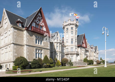 Palacio de la Magdalena, Santander, Cantabria, Spagna, Foto Stock