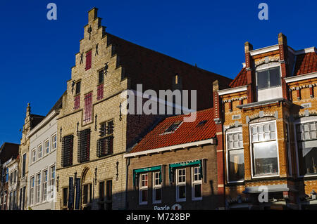 Architettura in Zierikzee, Paesi Bassi. Foto Stock