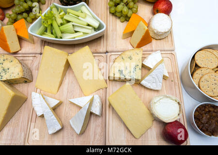 Scheda di formaggio Foto Stock