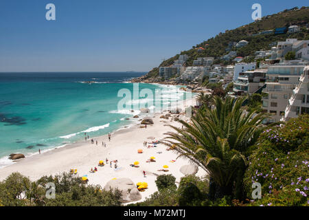 3 Clifton Beach a Cape Town. Foto Stock