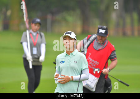 Lydia Ko della Nuova Zelanda in Honda LPGA Thailandia 2018 al Siam Country Club, antico corso il 24 febbraio 2018 in Pattaya Chonburi, Thailandia. Foto Stock