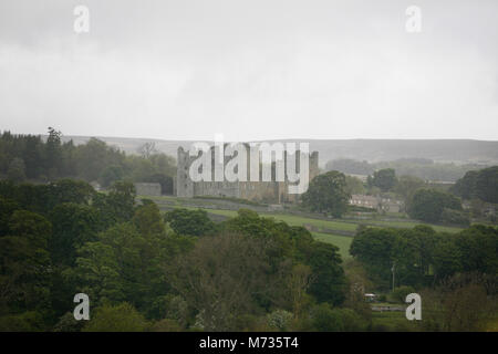 Castle Bolton. Wensleydale, North Yorkshire. Foto Stock