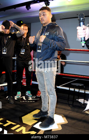 Lancio di Ultimate Boxxer, tenutosi a me Londra Hotel in Londra. Dotato di: Andy Kremner dove: Londra, Regno Unito quando: 05 Feb 2018 Credit: WENN.com Foto Stock