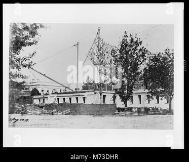 Costruzione di Stati Uniti Treasury Building, Washington D.C. LCCN00651779 Foto Stock