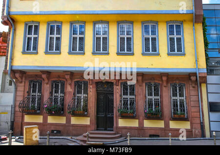 La casa di Goethe a Francoforte sul Meno in Germania Foto Stock