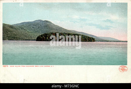 Isola di dome da Sagamore Dock (BNI 6780) Foto Stock