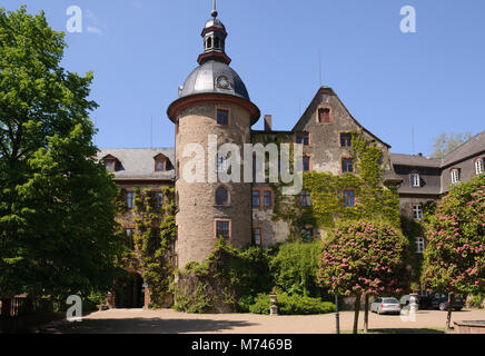 Schloss Laubach, Assia, Deutschland, Europa Foto Stock