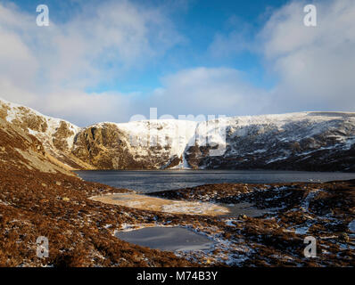 Loch Brandy, Glen Clova, Angus Foto Stock