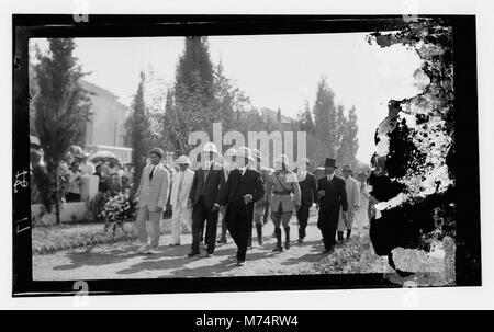 H.S. (Cioè, Herbert Samuel) a colonia ebrea, Luglio 1920 matpc LOC.14302 Foto Stock