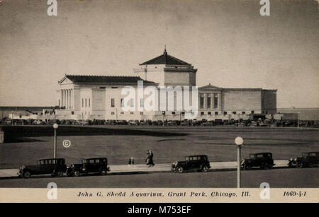 John G. Shedd Aquarium, Grant Park, Chicago, Illinois (BNI 416778) Foto Stock