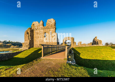 Ogmore Castle Foto Stock