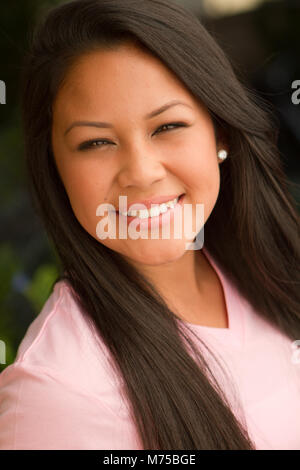 Giovane ragazza adolescente. Foto Stock