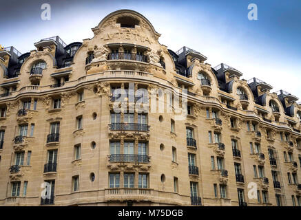 Parigi 6e arr. Facciata dell'hotel Lutetia, Boulevard Raspail, Saint-Germain-des-Prés. Francia Foto Stock