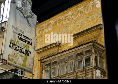 Museo Nazionale di Archeologia, La Valletta, Malta, Europa Foto Stock