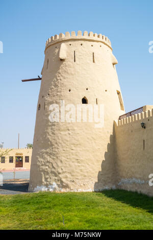 Falaj al Mualla, Museo Nazionale e Fort, Umm Al Quwain Emirati Arabi Uniti Foto Stock