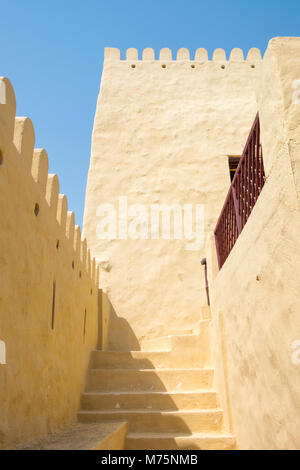 Falaj al Mualla, Museo Nazionale e Fort, Umm Al Quwain Emirati Arabi Uniti Foto Stock
