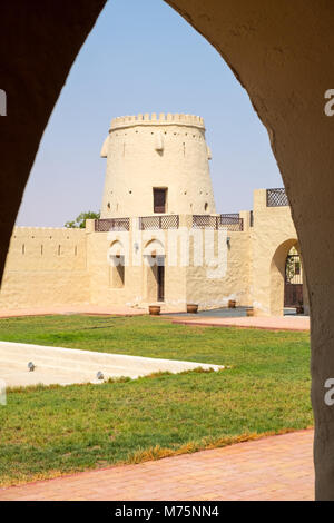 FALAJ AL MUALLA Fort e museo, Umm Al Quwain Emirati Arabi Uniti Foto Stock