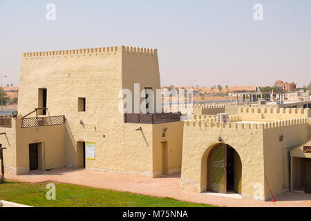 FALAJ AL MUALLA Fort e museo, Umm Al Quwain Emirati Arabi Uniti Foto Stock