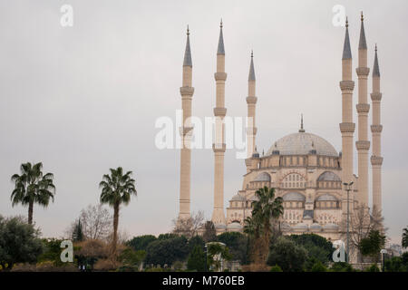 Adana sabanci moschea centrale in Turchia Foto Stock