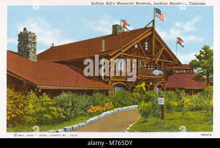 Lookout Mountain CO - Buffalo Bill's Memorial Museum (BNI 430040) Foto Stock