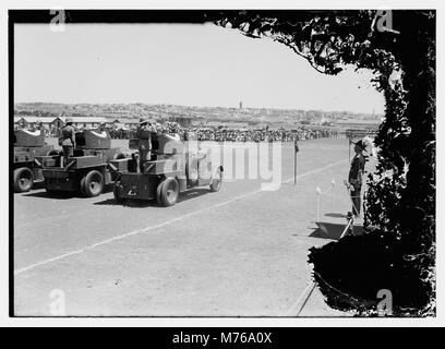 Arrivo di Sir Arthur Wauchope matpc LOC.08320 Foto Stock