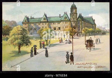 Auckland, N. Z. Art Gallery & Libreria (BNI 439632) Foto Stock