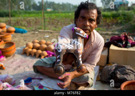 Apashah Mela, Gheor, Manikgonj, Bangladesh. Foto Stock