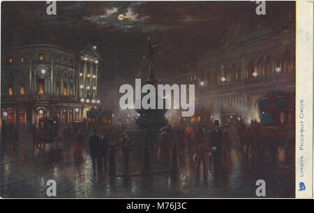 Piccadilly Circus di Londra è un importante snodo stradale e spazio pubblico, rinomato per il suo significato storico, culturale e commerciale. Questa immagine offre una vista di uno dei monumenti più rappresentativi di Londra. Foto Stock