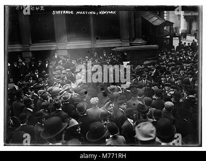 Riunione di suffragio, New York LCCN2014690899 Foto Stock