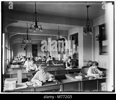 Tabulando MACHINE CO. LCCN2016861635 Foto Stock