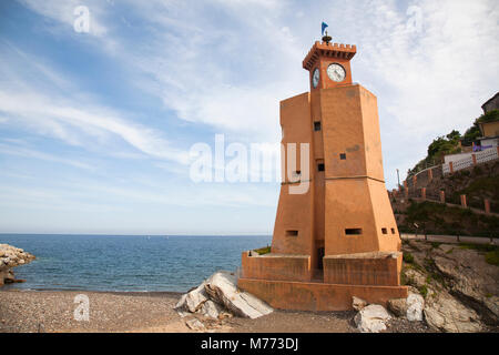 Torre degli Appiani, Rio Marina, Isola d'Elba, Toscana, Italia, Europa Foto Stock