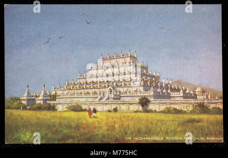 La Pagoda di incomparabile, Mandalay Burmah (BNI 440070) Foto Stock