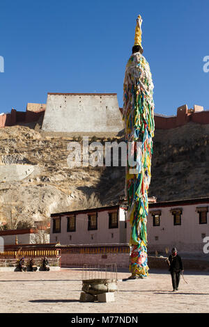 Monastero di Palkhor, Gyantse, Tibet, Cina e Asia Foto Stock