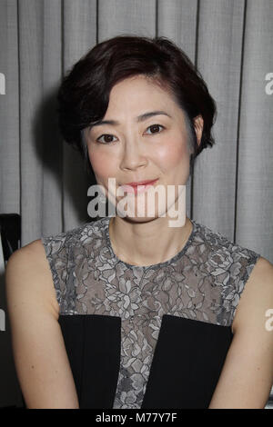 Beverly Hills, in California, Stati Uniti d'America. 8 Marzo, 2018. Shinobu Terajima 03/02/2018 "Oh Lucy!' Photocall tenutosi presso l'Hotel Huntley Santa Monica Beach a Santa Monica, CA Foto di Izumi Hasegawa / HollywoodNewsWire.co Credito: Hollywood News filo Inc./Alamy Live News Foto Stock