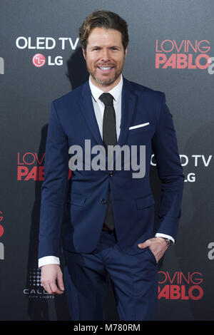 Madrid, Spanien. 07Th Mar, 2018. Miguel tali alla premiere di 'amante Pablo' di Madrid, 07.03.2018 | Verwendung weltweit Credito: dpa/Alamy Live News Foto Stock